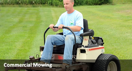 indiana commercial mowing service photo